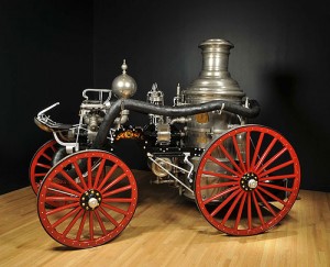Horse Drawn steam fire engine