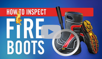 FDXR100 Rubber Fire Boots | Fire-Dex Structural Boots